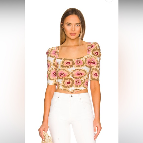 🌻🚨🆕FINAL SALE PRICE🚨FREE PEOPLE GIVE ME MORE TOP-IVORY COMBO - Picture 10 of 16